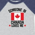thumbnail image 4 of Inktastic Someone in Canada Loves Me Boys or Girls Baby Bodysuit, 4 of 5