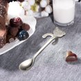 thumbnail image 4 of Uioepy Final Sale Stainless Steel Spoon 304, Stirring Spoon, Cute Cartoon Little Panda Handle, Coffee Spoon Bear A Coffee Spoon Mini Bear Hugging Spoon Tea Soup Sugar Dessert Seasoning Spoon Hanging C, 4 of 4