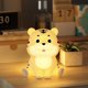 thumbnail image 4 of Luz nocturna de silicona con forma de tigre para niños, luz de grifo recargable por Usb, luz Led suave para mesita de noche, temporizador para el cuidado de los ojos, luz para dormir, 4 of 4