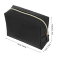 thumbnail image 6 of FOMIYES Travel Size Makeup Bag Black Octagonal Design Lightweight Portable Toiletry Organizer, 6 of 7