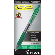 Pilot of America 31647 1.0 mm G2 Retractable Gel Pen - Green