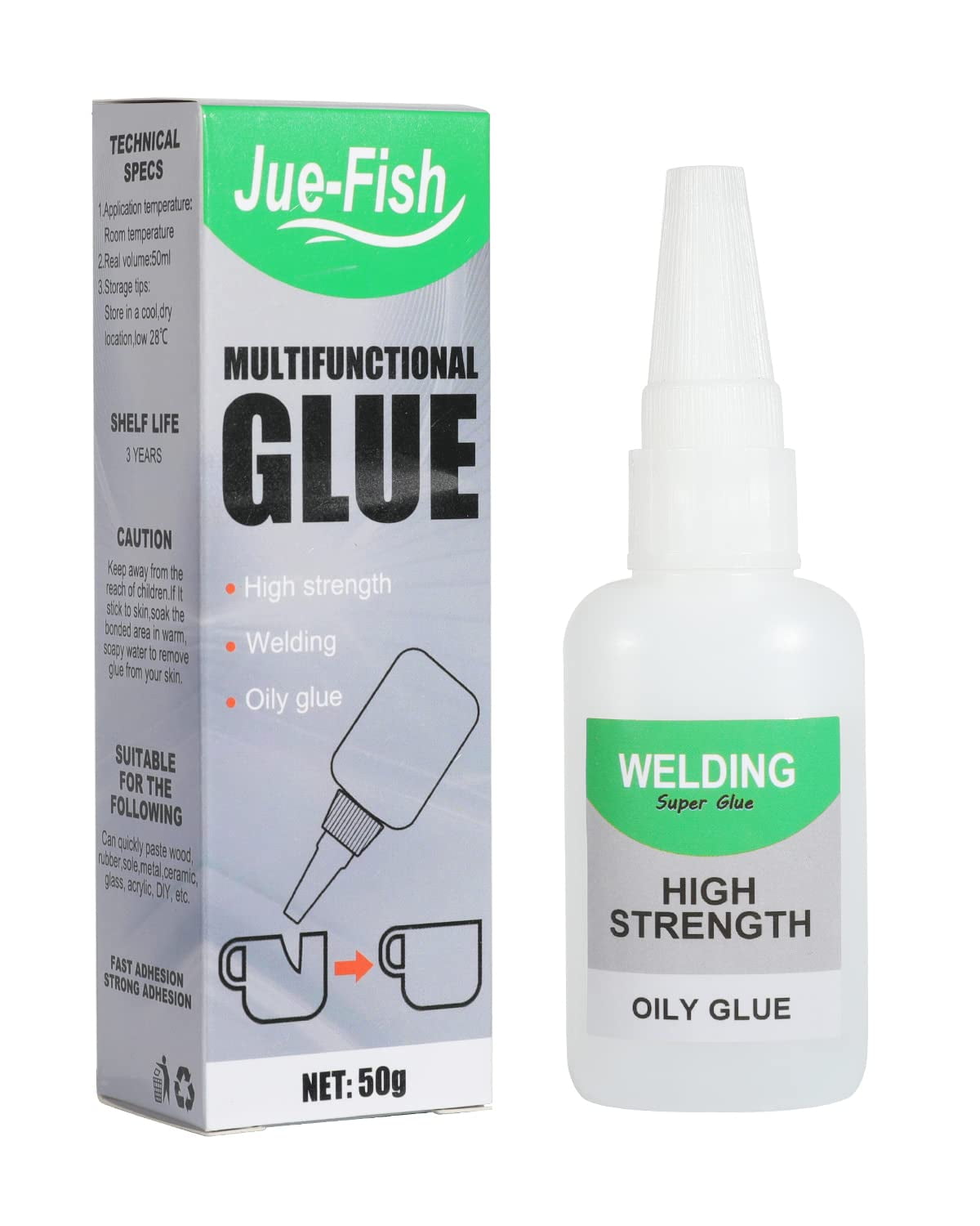 Welding High-Strength Oily Glue - Uniglue Universal Super Glue, All Purpose  Super Glue Extra Strength, Waterproof Strong Glue for Plastic Wood