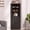 Black, variant on LAUSAINT HOME Tier Corner Storage Cabinet, Black Triangle Corner Cabinet with Enclosed Shelves