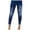 style-03 Blue, variant on Gubotare Ripped Jeans Womens Skinny Jeans Women Lifting Elastic Waist High Waisted Jeans Tummy Control Stretchy Skinny Pants (Blue,Size XL)