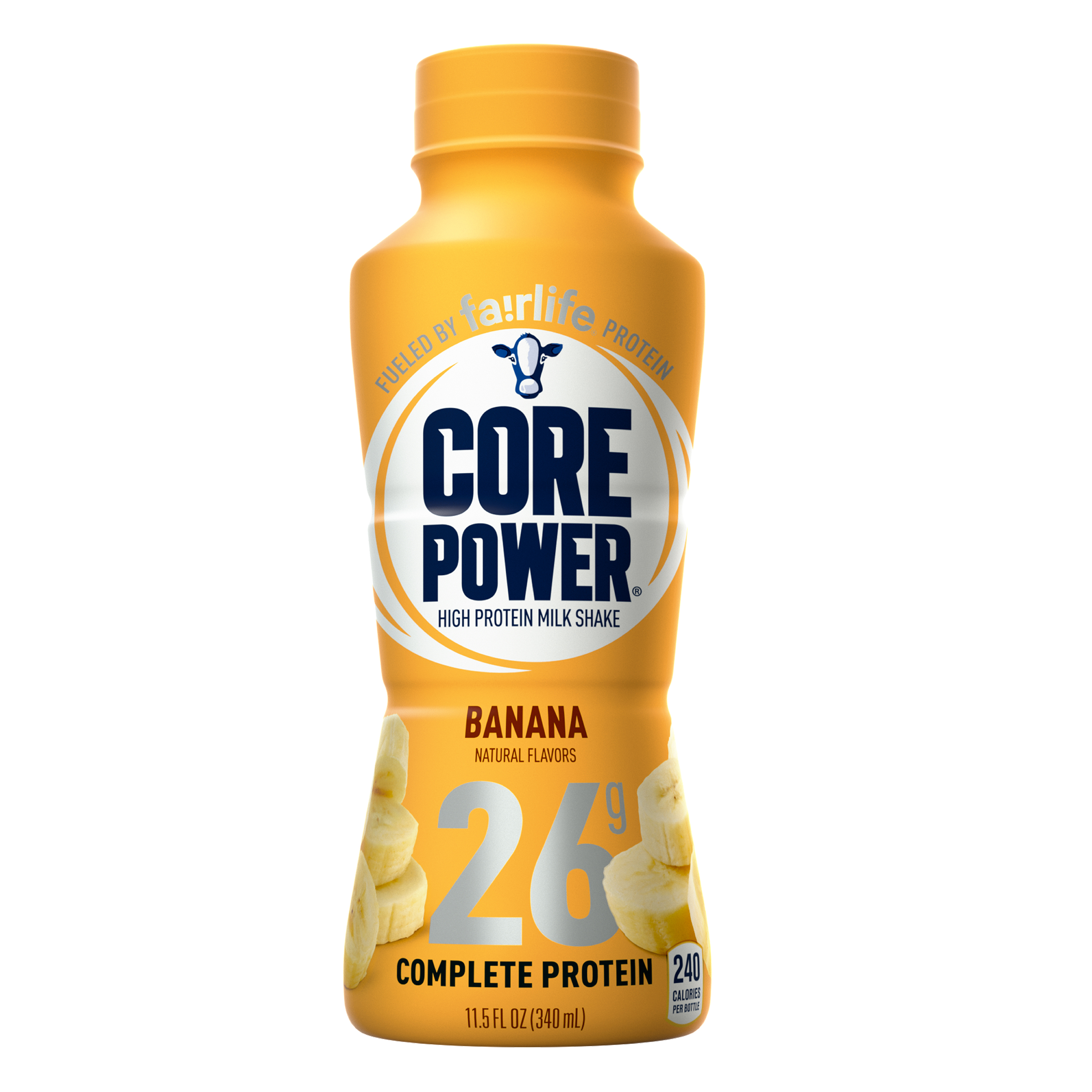 Core Power 26g Protein Drink, Banana, 11.5 Fl Oz, 1 Count - Walmart.com ...