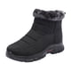 thumbnail image 2 of Botas de nieve de terciopelo para invierno, botas cortas para mujer, zapatos impermeables cálidos y gruesos para mujer Wmkox8yii ghj2211, 2 of 8