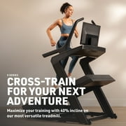 NordicTrack X24 Treadmill: 24 HD Touchscreen, 40% Incline,6% Decline, 12 MPH, ActivePulse™ Heart Rate, SmartAdjust™, AutoBreeze™ Fan & iFIT Membership for Interactive Workouts & Streaming