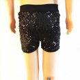 thumbnail image 2 of oqasdz Girls Shorts Child Kids Hop Show Sequined Stretchy Comforable Hot Pants Performance Dance Shorts Size 2 Y-6 Y, 2 of 4