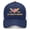 Navy-blue-orange-1, variant on United States 250th Anniversary Hat, Adjustable 250 Year American Anniversary Cap Blue