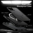 thumbnail image 3 of [PST] Étui iPhone 15, Étui Arrière Rigide à Double Couche avec Compatible MagSafe Magnétique, 3 of 5