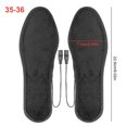 thumbnail image 4 of Plantillas Calentadas Recargables Por USB  para Hombres Y Mujeres Almohadillas Zapatos Eléctricas (35 A 36), 4 of 9