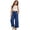 Navy, variant on Classic Solid Color Casual Pants Girls Boys Kids Trousers with Elastic Waist Play Clothes
