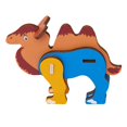 thumbnail image 1 of Rompecabezas de animales de madera Sunnimix Juguete de educación Cognición Inteligencia Modelo de Animal, 1 of 8