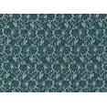 thumbnail image 2 of Zelouf Lucca Two Tone Stretch Lace  , Sewing, DIY, Crafts Fabric by the Yard, Emerald/black, 3 Yard, 2 of 2
