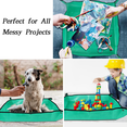 thumbnail image 4 of 2X Plant Repotting Mat Waterproof Transplanting Mat Indoor Portable Square Foldable Easy, 4 of 6