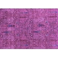 thumbnail image 1 of Ahgly Company Indoor Rectangle Abstract Purple Modern Area Rugs, 3' x 5', 1 of 4