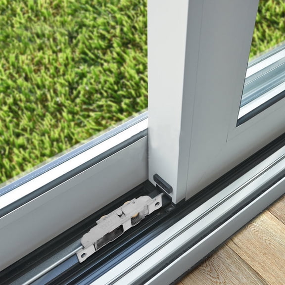 SEWOART 2Pcs Sliding Window Roller Metal Wheels for Smooth Silent Sliding Door and Cabinet Track