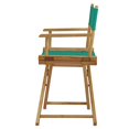 thumbnail image 3 of Casual Home Chaise de Réalisateur 18 Pouces" Cadre Naturel avec Toile Turquoise, 3 of 5