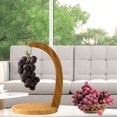 thumbnail image 3 of Soporte De Frutas De Bambú Soporte De Frutas A Prueba De Humedad Colgador De Frutas Práctico Estante De Frutas Duradero Con Gancho Para Plátano Uva Fruta Hogar Cocina Sala De Estar Yuarrent HA014488-00, 3 of 5