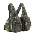 thumbnail image 2 of Chaleco de pesca para adultos, chaqueta de pesca para deportes al aire libre, pesca de truchas en estanques camuflaje, 2 of 8