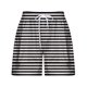 thumbnail image 3 of Mujeres Pantalones Cortos con Bolsillos Impresos Detalle Vendaje, Casual Y Suelto Ajuste Pantalones Cortos de las Mujeres para el Verano, 3 of 5