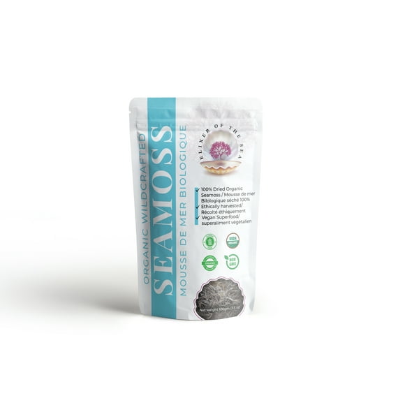 🇨🇦 Green Sea Moss 3.5oz | Wildcrafted/Raw/Sun-Dried/ 100% Natural & Organic from St. Lucia | Makes 50 oz of Sea Moss Gel | Packed Full of Naturallly Occurring Minerals and Nutrients