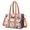 Chihuahua And Pioneer, variant on Teacher Tote Bag,Chihuahua and Pioneer Flower Teacher Utility Tote Bag,Large Work Tote Bags for Women with Multiple Pockets,Top Zipper Closure,13.8x10.6x6.7 Inch