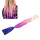 thumbnail image 4 of Extensiones de cabello trenzado Ombre Trenzado Cabello Kanekalon Jumbo Trenzas Cabello Extensiones de cabello sintético para trenzado torcido Blanco Rosa Púrpura Azul oscuro ANGGREK Otros, 4 of 8