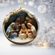 thumbnail image 4 of Pendiente Estereoscópica Navideña, Ornamientos de Navidad, Collar de Bendición de Nacimiento, Efecto 3D, Pendientes Colgantes para Carro, Estilo de Decoración, Joyería de Navidad, Accesorio de, 4 of 9