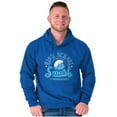 thumbnail image 3 of High School Know It All Brainy Smurf Hoodie Sweatshirt Women Men Brisco Brands L, 3 of 4