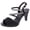 Black, variant on Shoes Women Stiletto Heels Open Peep Toe Ankle Strap Bling Rhinestone Glitter PAMELA-1 Silver 7