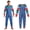 Style B(Adult), variant on Forfamy 3 Pcs Halloween Costume Halloween Scary Costume Outfit Set Fancy Dress, Movie Character Costume