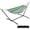 Blue & Green, variant on Memoryfield Double Hammock with Stand, 500 lb Capacity, Heavy-Duty Portable Hammock with Carry Bag, Rainbow