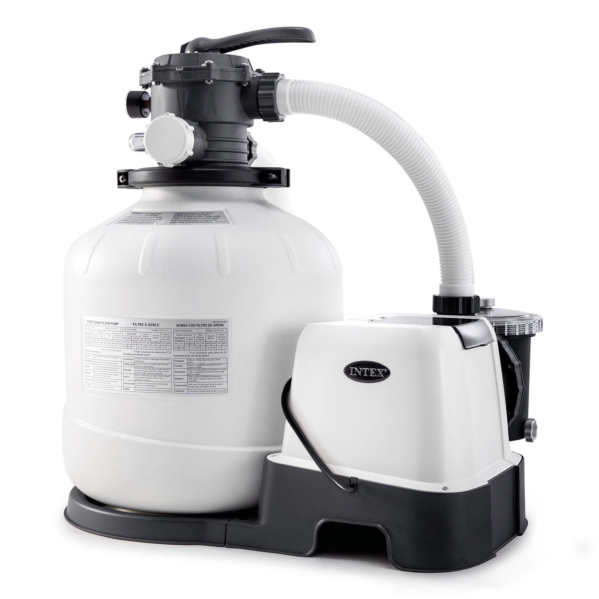 クリーンアップクリスタル Intex, Auto Pool Cleaner, ZX100, Saltwater System & Sand Filter