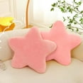 thumbnail image 6 of Xecvkr Star Shaped Throw Pillow, Decorative Cushion for Bed or Couch, Soft Faux Fur Material, Home Decor, Multiple Colors, 15.74 Inches Diameter, 6 of 6