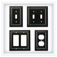 thumbnail image 4 of Franklin Brass W35221-VBR-C Classic Architecture Switch-Duplex Wall Plate, Switch Plate & Cover - Venetian Bronze, 4 of 9