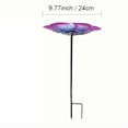 thumbnail image 2 of zhangmingg Garden Bird Feeder and Watering Station with Decorative Design Metal Stakes for Outdoor Use as a Bath Puddler and Feeding Solution, 2 of 5