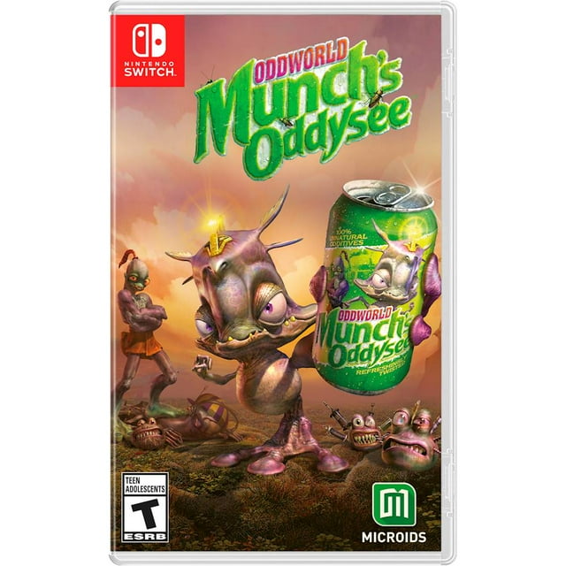 Oddworld: Munch's Oddysee HD Standard Edition - Nintendo Switch, Nintendo Switch Lite Nintendo Switch Game