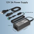 thumbnail image 4 of 12V 2 Prong Power Adapter with Short Circuit Protection, 4 of 8