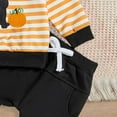 thumbnail image 6 of Yindaity Baby Boy Outfits Toddler Baby Boy Fall Winter Clothes Graphic Long Sleeve Sweatshirt Pullover Tops + Joggers Pants Outfit Set 18 Month Boy Clothes(Black,2-3 Years), 6 of 6