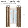 thumbnail image 2 of Bohemia Window Blackout Curtain 3d Printed Blackout Curtain Bedroom Living Room Hotel Window 2 Panel Shade, 2 of 6