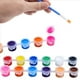 thumbnail image 4 of 100 Tiras, 600 Botes, Botes de Pintura VacíOs, Tiras, Mini Contenedores de Almacenamiento Transparentes y 100 Piezas, Pinceles para Pintar, Manualidades, 4 of 5