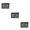 thumbnail image 4 of VONKY Pochette de Rangement pour Documents Sécurisée et Organisée Durable Marron 3Set, 4 of 6