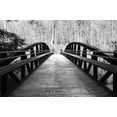 thumbnail image 2 of Deiter, Lori 14x11 White Modern Wood Framed Museum Art Print Titled - Wiconisco Creek Bridge, 2 of 4