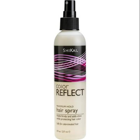 Color Reflect Maximum Hold Hair Spray Shikai 8 oz Hair Spray