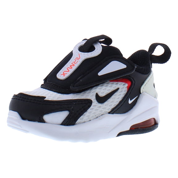 Nike Air Max Bolt Infant/Toddler Shoes Size 2, Color: White/Black/Bright Crimson