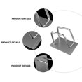 thumbnail image 3 of FOMIYES Rack Organizador Para Y Cocina Con Gancho Sin Taladro En Acero Inoxidable Plateado, 3 of 5