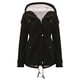 thumbnail image 1 of Puntoco Moda Casual Mujer Invierno Sólido Con Capucha Cordón Cintura Cremallera Abrigo Acolchado Blusa Liquidación Puntoco Puntoco-6897, 1 of 3