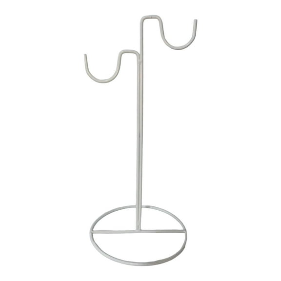 Handbag Display Stand Purse Holder Bag Rack Carbon Steel Dual Hooks for Retail Stores Boutiques Home Use