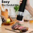 thumbnail image 2 of Electric Sea Salt & Pepper Mill And Shaker Set,battery, 2 of 4